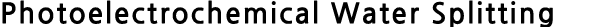 Perovskite Solar Cells 